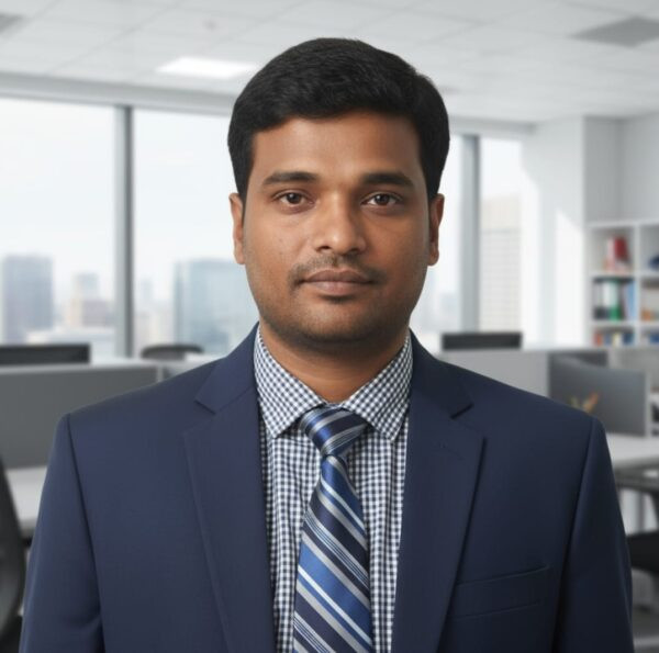 Portrait of Meera Shareef, Head of the Engineering Department at Resonance Pharma Training