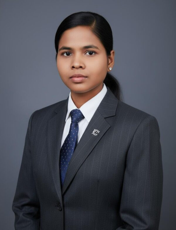 Portrait of Meera Shareef, Head of the Engineering Department at Resonance Pharma Training